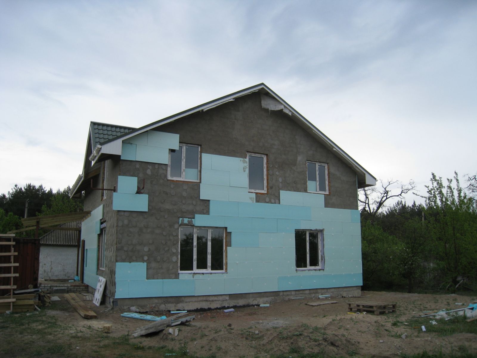 фото реставрация фасада пенопласт кременчуг - ремонт фасадов Полтавская область